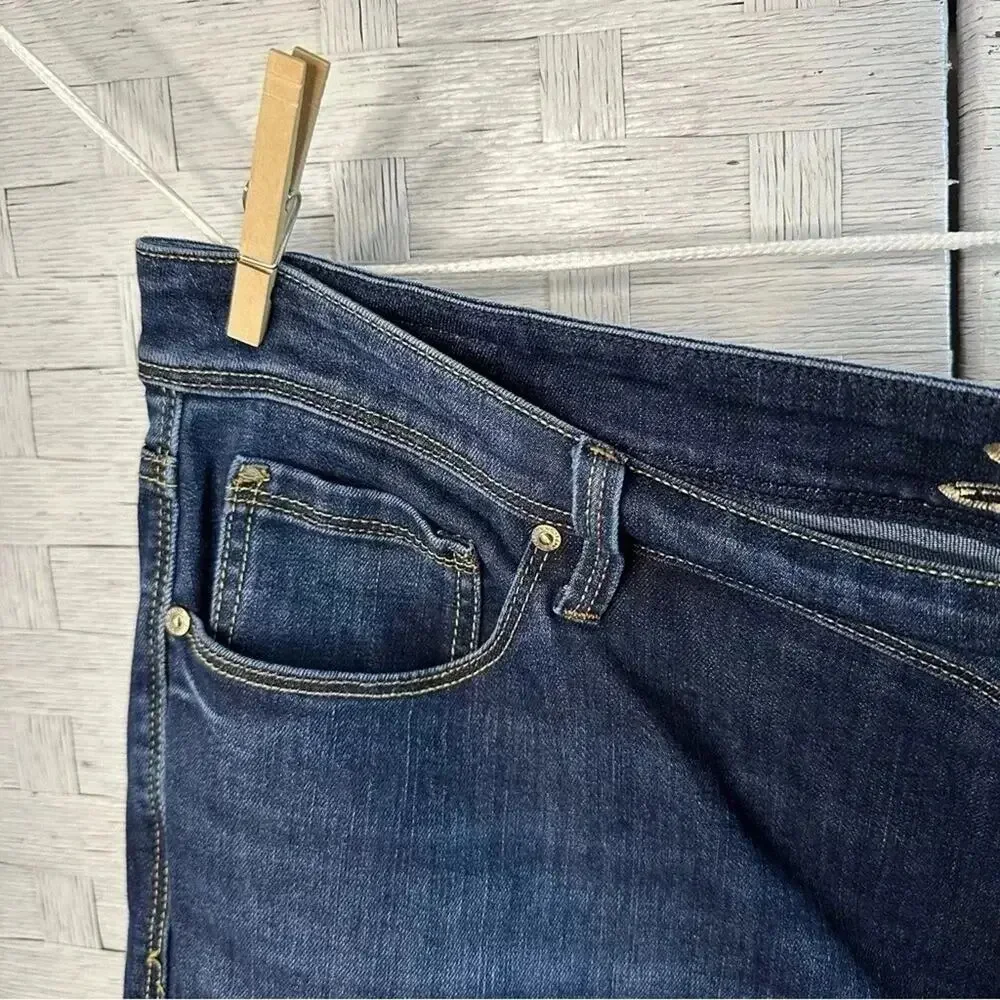 Seven7 womens denim blue jeans ankle stretch casual streetwear pockets plus size - Picture 4 of 9